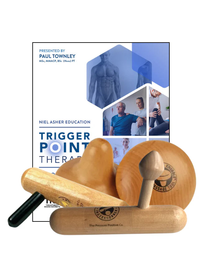 NAT Trigger Point Therapy Diploma Course (19 CEUs) + 4 Wood Crafted Pressure Tools